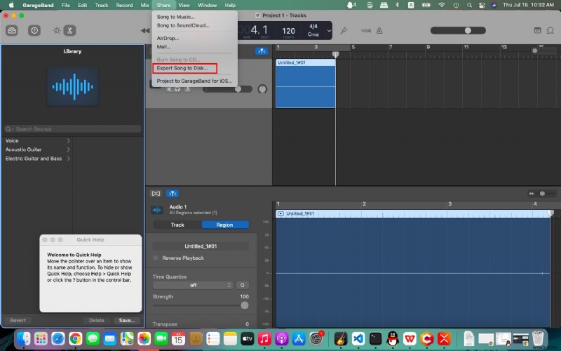 Macで音声を無料で録音する方法|ボイスメモ・QuickTime・GarageBand徹底解説