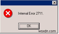 Microsoft Officeのインストールで「内部エラー2711」が出たときの原因と直し方