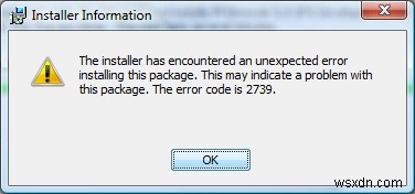 Adobeソフトのエラーコード2739を解決する完全ガイド