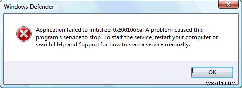 Windows Defenderエラー0x800106baの原因と解決方法を徹底解説
