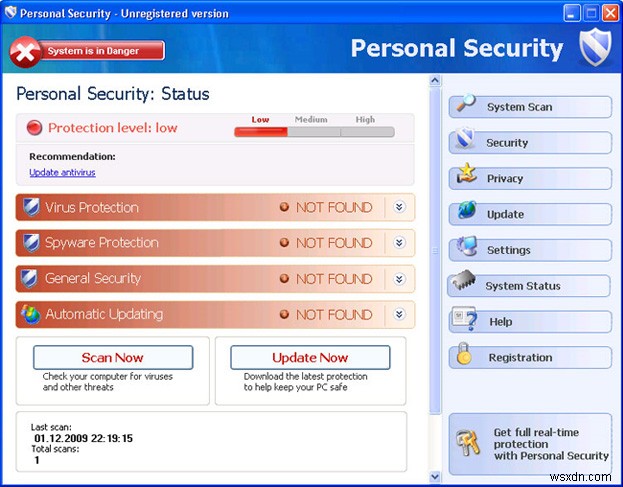 Personal Security（パーソナルセキュリティ）の削除方法｜偽アンチウイルスを完全駆除する手順