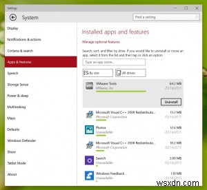【Windows 10】ストアアプリを別のドライブに移動する方法
