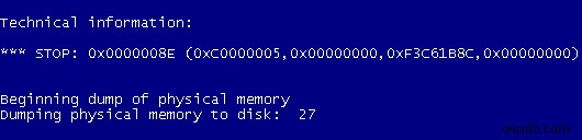 「STOP:0x0000008e」エラーの原因と修正方法を徹底解説