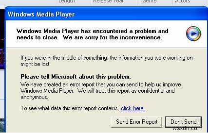 Windows Media Player 11のエラーを修復する最善の方法