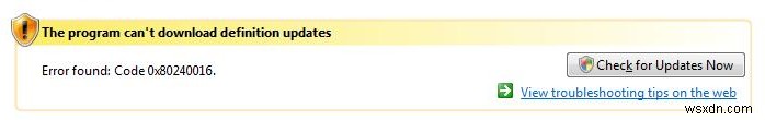 Windows Update エラー 0x80240016 の原因と対処法を徹底解説
