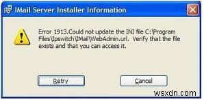 Windowsで発生するエラー1913の原因と解決方法を徹底解説
