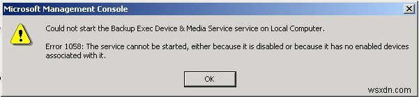 Windowsエラー1058の原因と解決手順を徹底解説