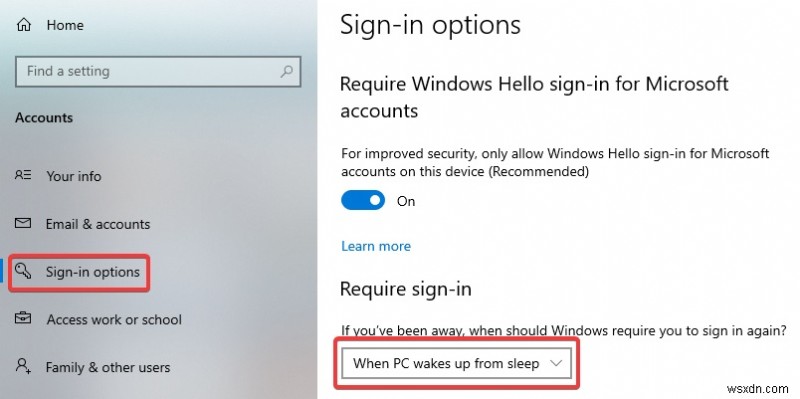【解決済み】Windows 10でノートPCの蓋を閉じてもロックされないときの対処法