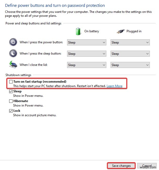 【解決済み】Windows 10でノートPCの蓋を閉じてもロックされないときの対処法