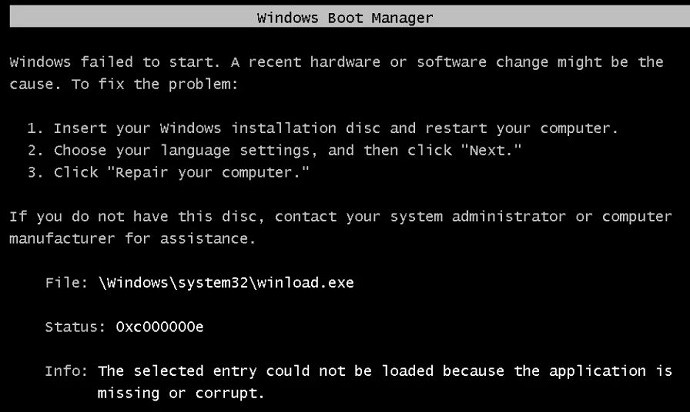 Windows 10 の起動エラー コード 0xc00000e を解決する完全ガイド｜原因と7つの対処法