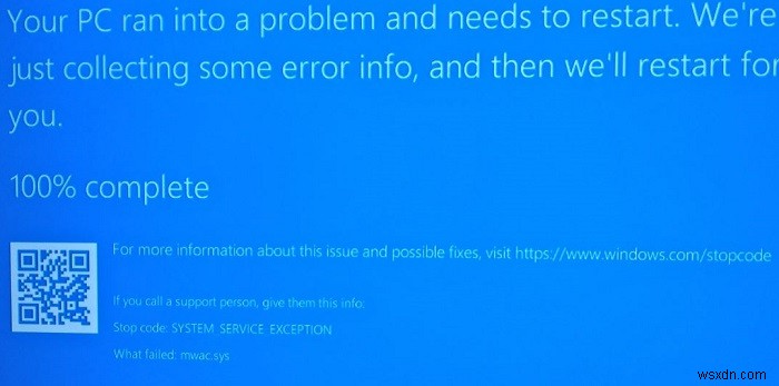 Windows 10で発生する「SYSTEM SERVICE EXCEPTION」ブルースクリーンエラーの原因と対処法