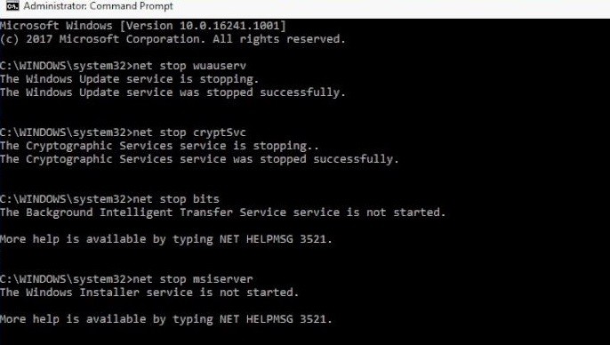 【Windows 10】「Windows Update コンポーネントを修復する必要があります」エラーの解決方法
