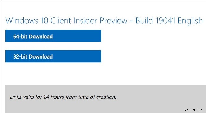 Microsoft公式サイトからWindows 10 2004のISOファイルを直接ダウンロードする方法