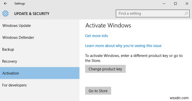 Windows 10 アクティベーションエラー 0x8007251D の対処法