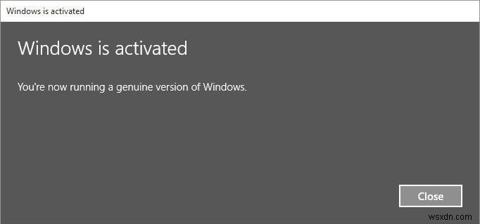 Windows 10 アクティベーションエラー 0x8007251D の対処法