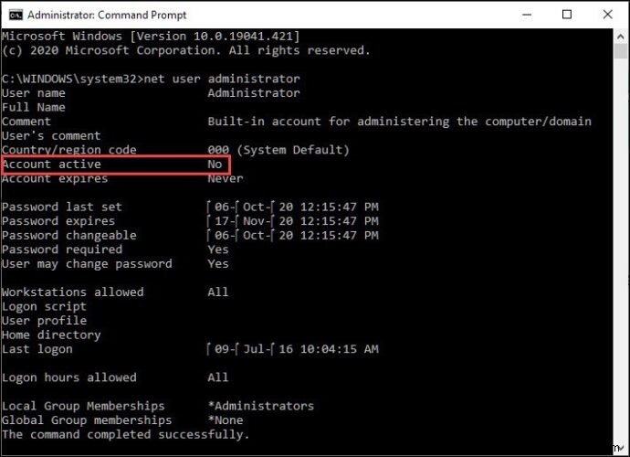 Windows 10で隠し管理者アカウントを有効化する4つの方法