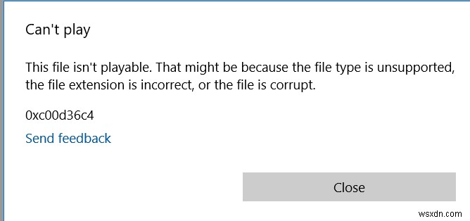 Windows 10で0xc10100beの動画再生エラーを解決する6つの対処法