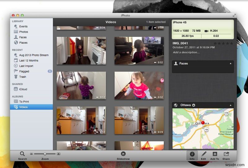 iPhotoで動画をすばやく検索する方法|スマートアルバムを活用しよう