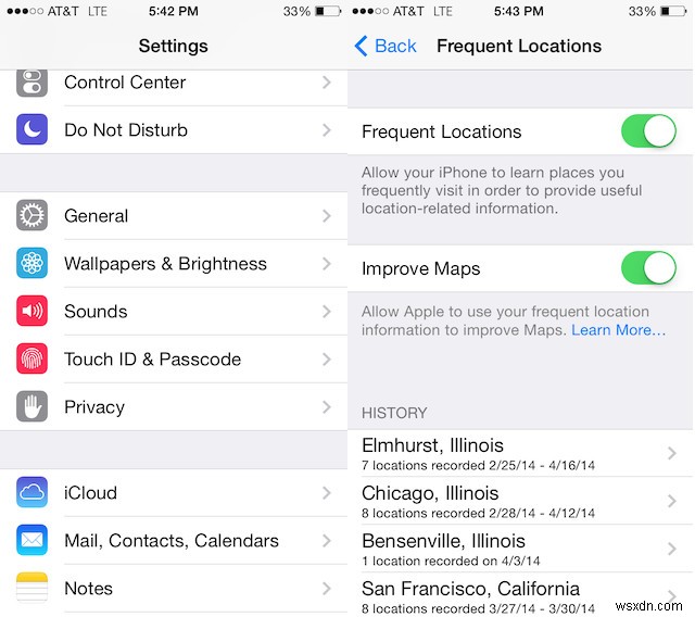 iOS 7の「よく行く場所」を無効化して、Appleによる位置情報の追跡を防ぐ方法