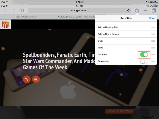 iOS 8のSafariで拡張機能を有効にする方法