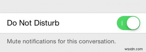 iOS 8のメッセージアプリで特定の会話だけ通知をミュートする方法