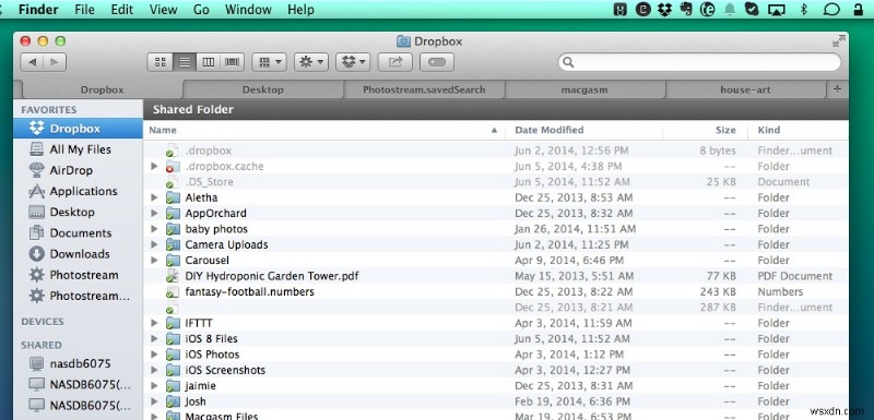 【Mac】MavericksのFinderウィンドウをキーボードショートカット一発でまとめて結合する方法