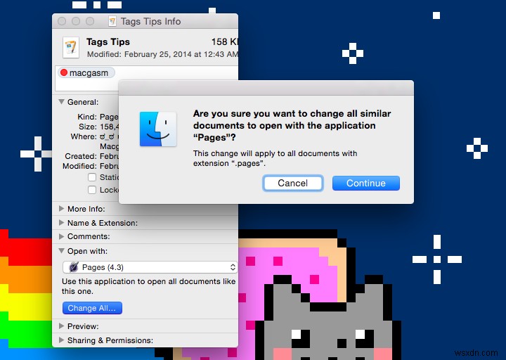 OS Xでファイルを開くアプリを変更する方法|デフォルトアプリの設定テクニック