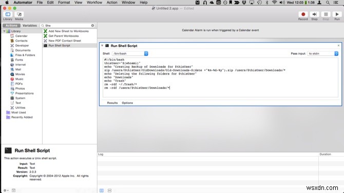 OS X 31日間のヒント:AutomatorとシェルスクリプトでMacのファイルを自動クリーンアップ