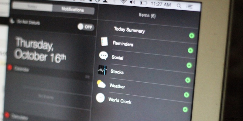 OS X活用テクニック:Optionキー一つで通知をサッとミュートする方法