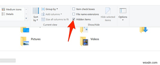 Windows 10で隠しファイル・隠しフォルダを表示する6つの方法