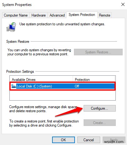 Windows 10でシステムの復元ポイントを手動で作成する方法