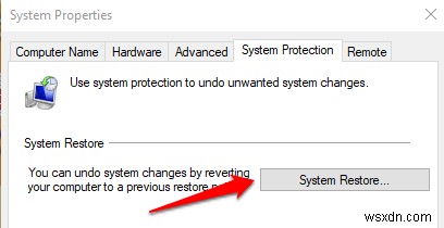 Windows 10でシステムの復元ポイントを手動で作成する方法