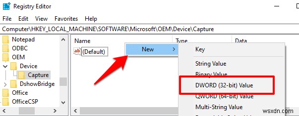 Windows 10でWebカメラのオン/オフ通知（OSD）を有効にする方法