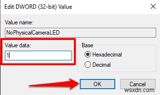 Windows 10でWebカメラのオン/オフ通知（OSD）を有効にする方法