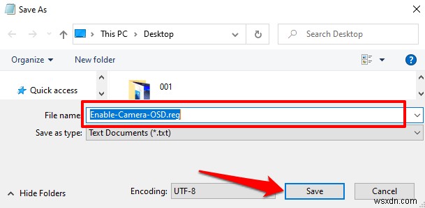 Windows 10でWebカメラのオン/オフ通知（OSD）を有効にする方法