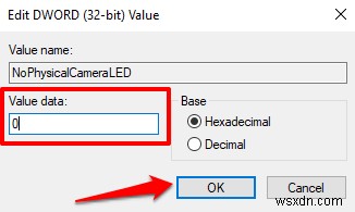 Windows 10でWebカメラのオン/オフ通知（OSD）を有効にする方法