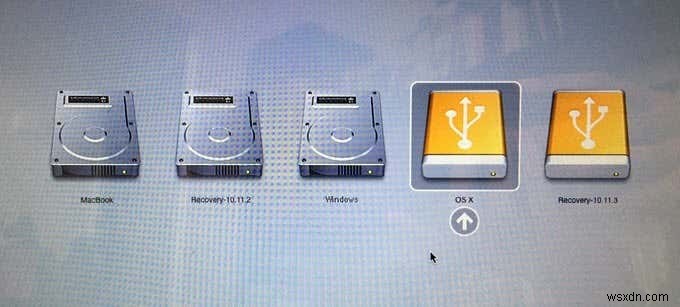 外部ハードドライブからMac OS Xをインストール・起動・実行する方法