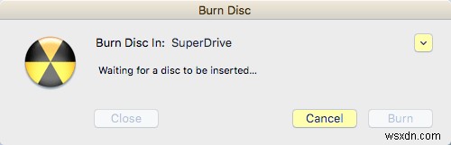 MacでISOファイルをCD/DVDに書き込む3つの方法|Finder・ディスクユーティリティ・ターミナル