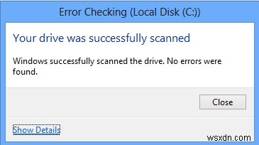 Windows 8/10でディスクエラーとシステムファイルをチェック・修復する方法