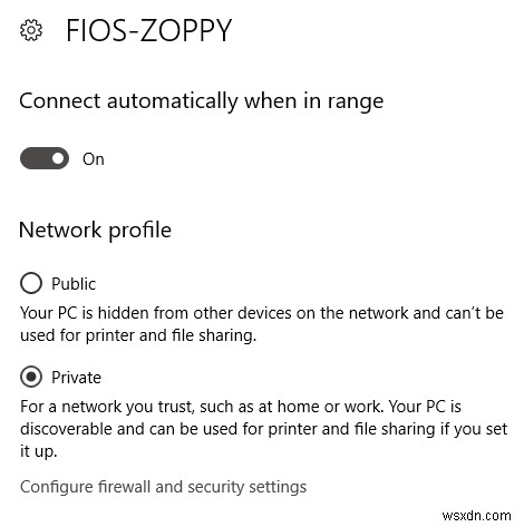 Windows 7・8・10でパブリックネットワークからプライベートネットワークへ変更する方法