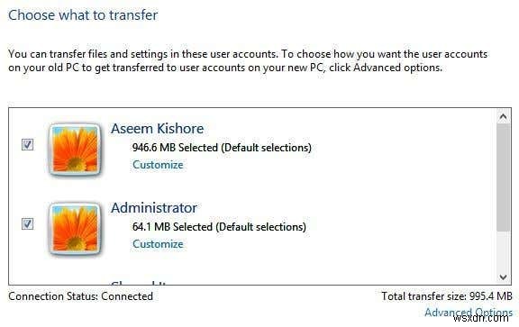 Windows Easy Transferを使ってWindows XP・Vista・7・8からWindows 10へファイルと設定を移行する方法