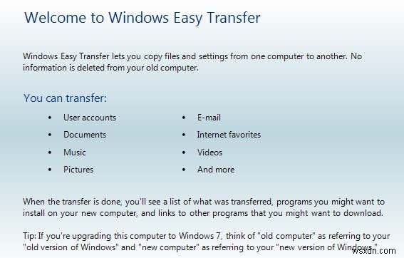 Windows Easy Transferを使ってWindows XP・Vista・7・8からWindows 10へファイルと設定を移行する方法