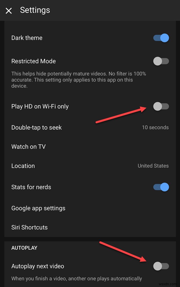 YouTubeアプリのデータ使用量を最小限に抑える4つの方法