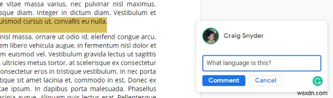 Googleドキュメントでコメントを追加・解決する方法
