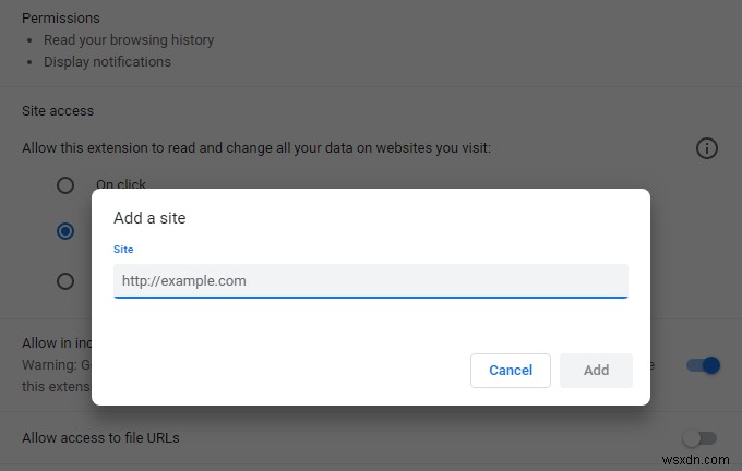 Chrome拡張機能の権限を変更する2つの方法【サイトアクセスの制御】