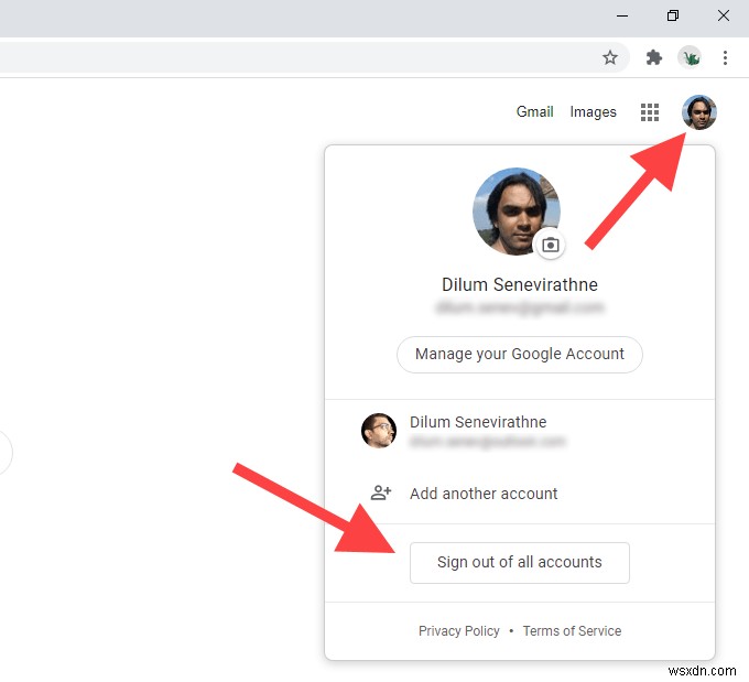 ブラウザでデフォルトのGoogleアカウントを変更する2つの方法