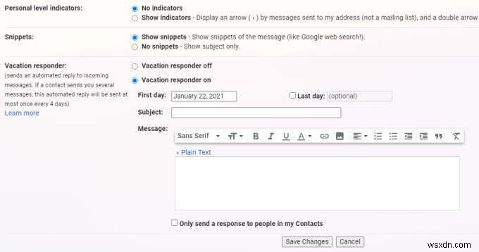 Gmailの不在通知（自動返信）の設定・解除方法をわかりやすく解説