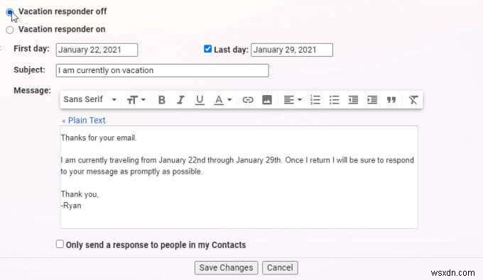 Gmailの不在通知（自動返信）の設定・解除方法をわかりやすく解説