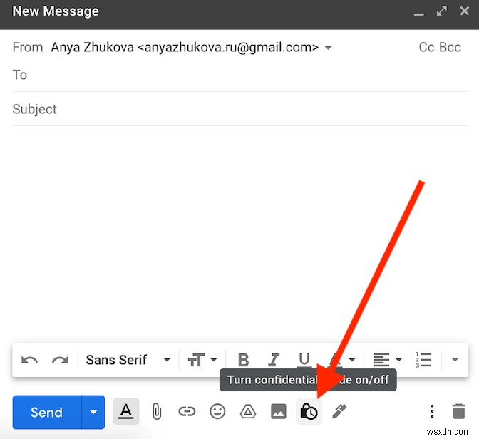Gmailの機密モードでプライベートメールを送信する方法