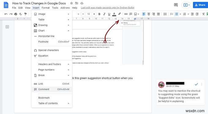 Googleドキュメントで変更履歴を追跡する方法|提案モード・バージョン履歴の使い方